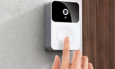 vente privée Sonnette sans fil avec caméra HD Wifi vidéo étanche 1080P HD