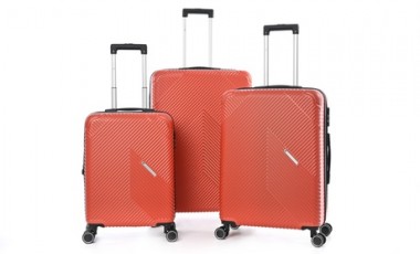 vente privée Lot de 3 valises rigides encastrables : Vert