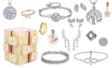 vente privée Coffret cadeau de l Avent de 12 jours de bijoux Eira Wen ornés de cristaux Swarovski®