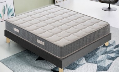 vente privée Matelas à mémoire de forme Delphine double confort : 200 x 200 cm