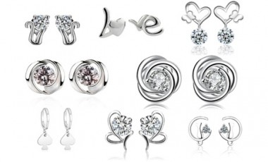 vente privée Boucles d oreilles ornées de cristaux Swarovski® par Eira Wen : Cristal élégant