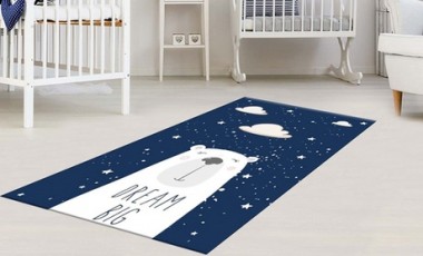 vente privée Tapis antidérapant en polyester : Rose / 100 x 150 cm