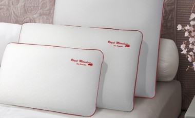 vente privée Oreillers Royal Mémoluxe 100 % mémoire de forme de Sampur : 1 / 50 x 30 cm