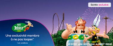 vente privée Un nombre d'entrées au Parc Asterix volontairement limité !