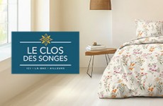 vente privée L’élégance discrète d’un linge de lit de caractère.