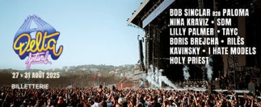 vente privée Delta Festival 27 au 31 août sur les plages du Prado à Marseilles