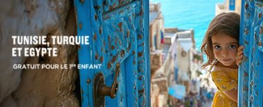 vente privée Découvrez trois destinations fascinantes : Tunisie, Turquie, Égypte. Plages, t...